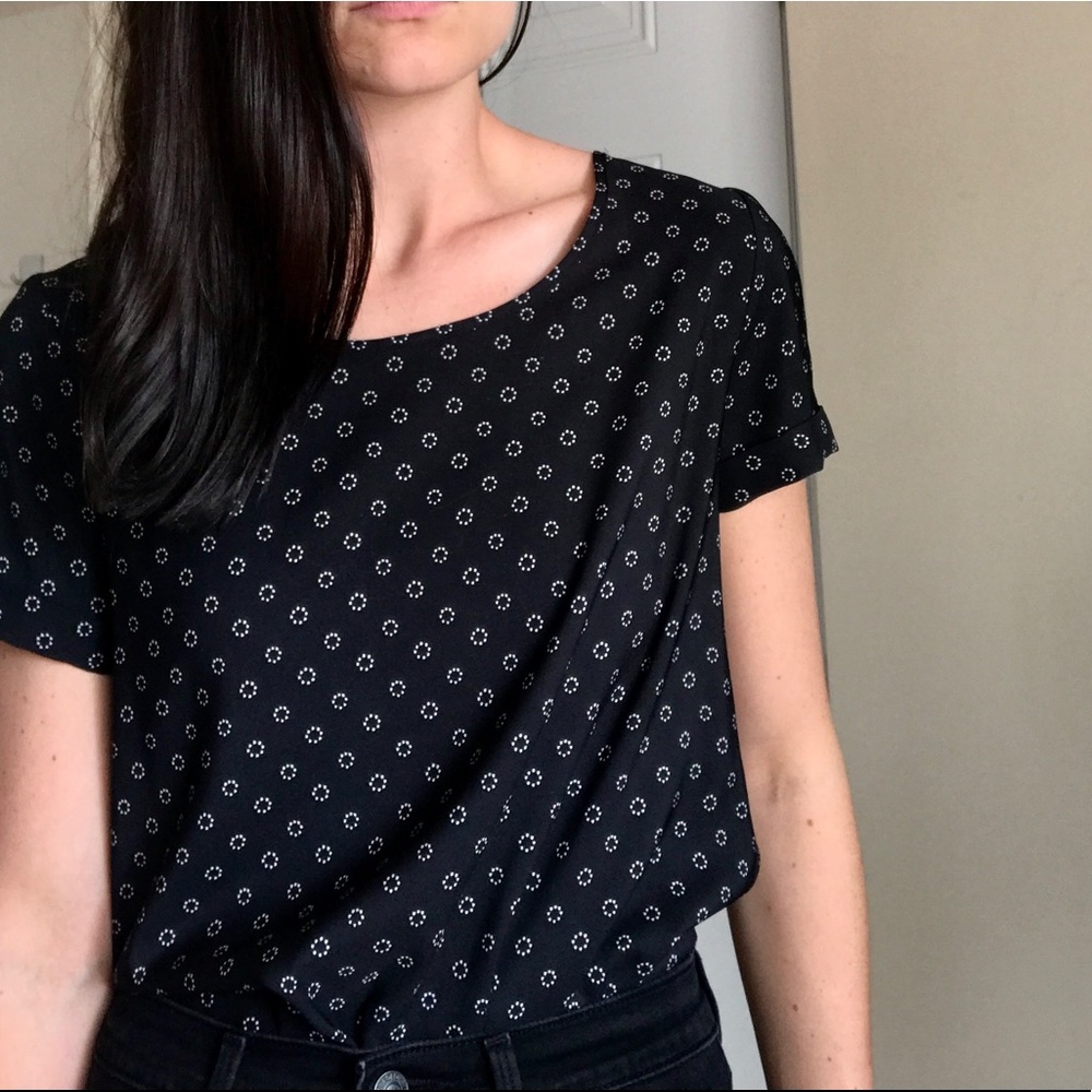 Express patterned blouse